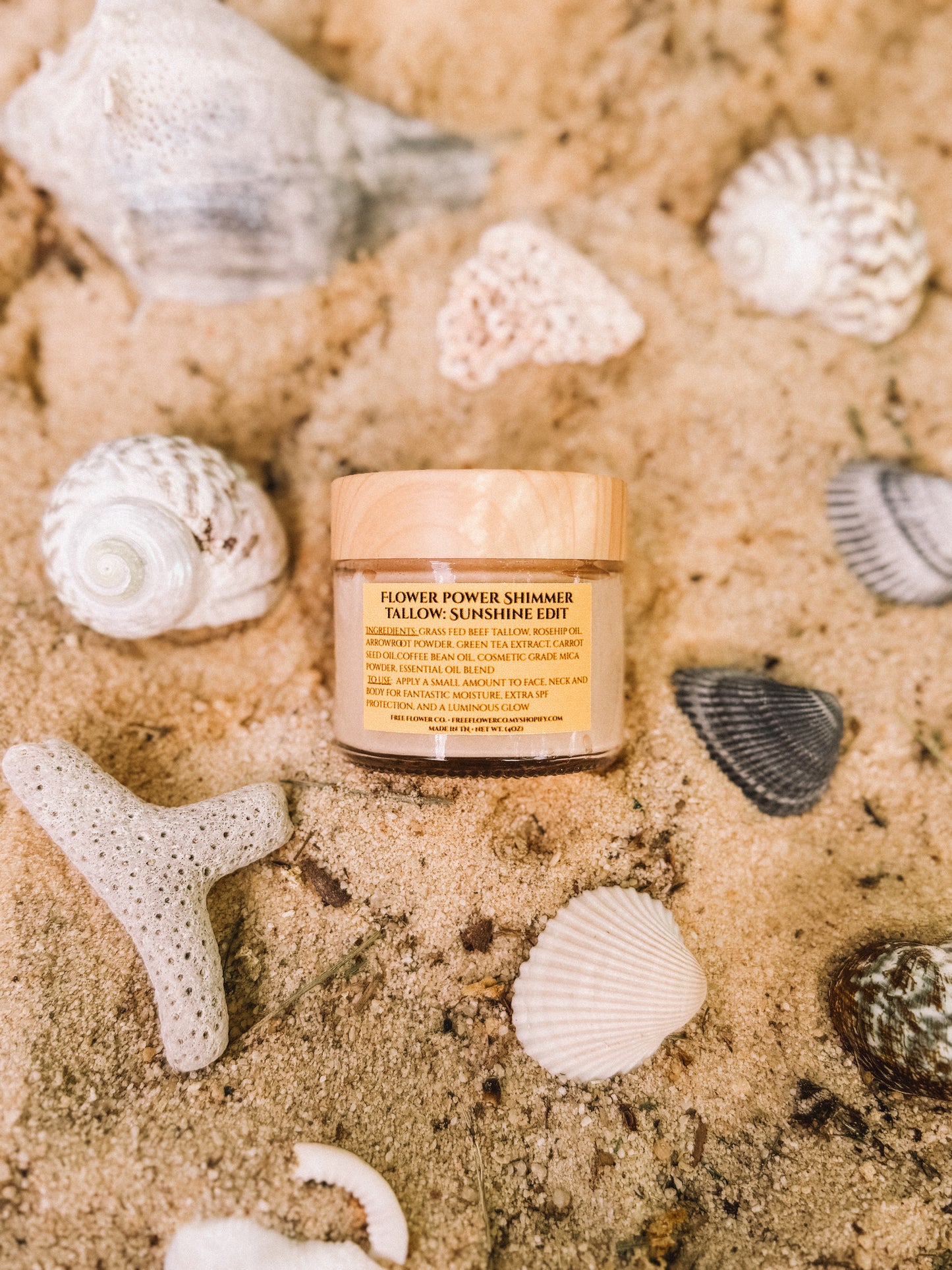Flower Power Shimmer: SUNSHINE EDIT