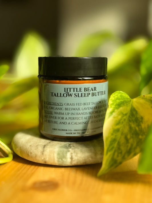 Little Bear Tallow Sleep Butter