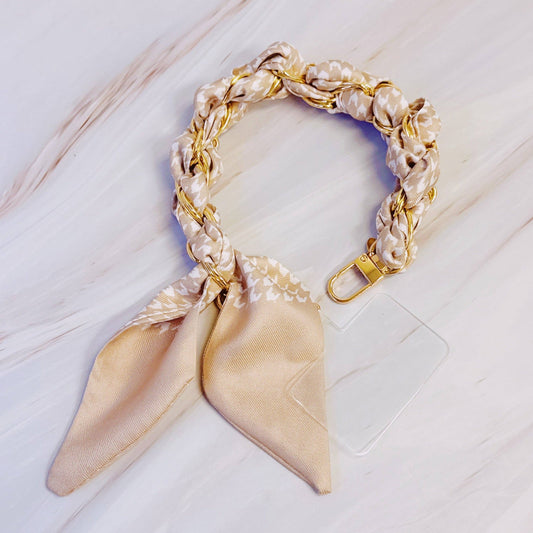 Braided Bag Scarf