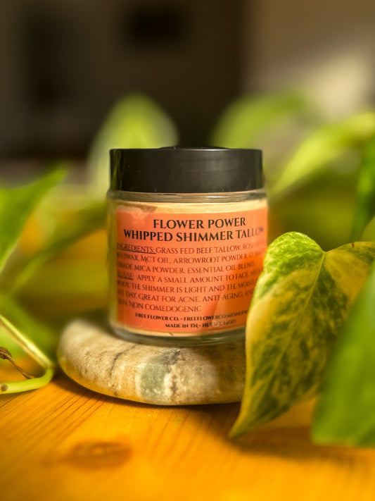 Flower Power: Whipped Shimmer Tallow