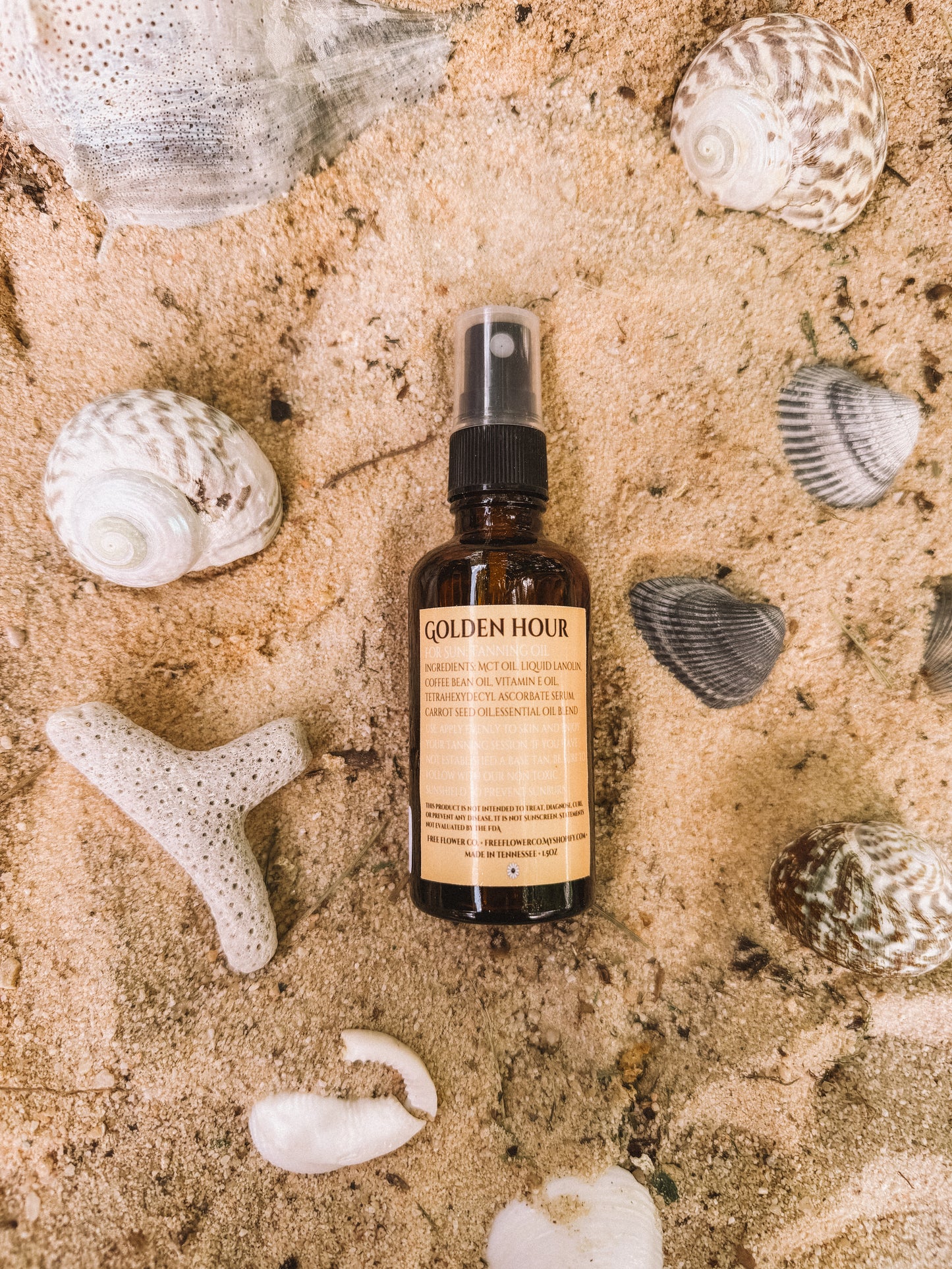 Golden Hour: SUN tanning oil