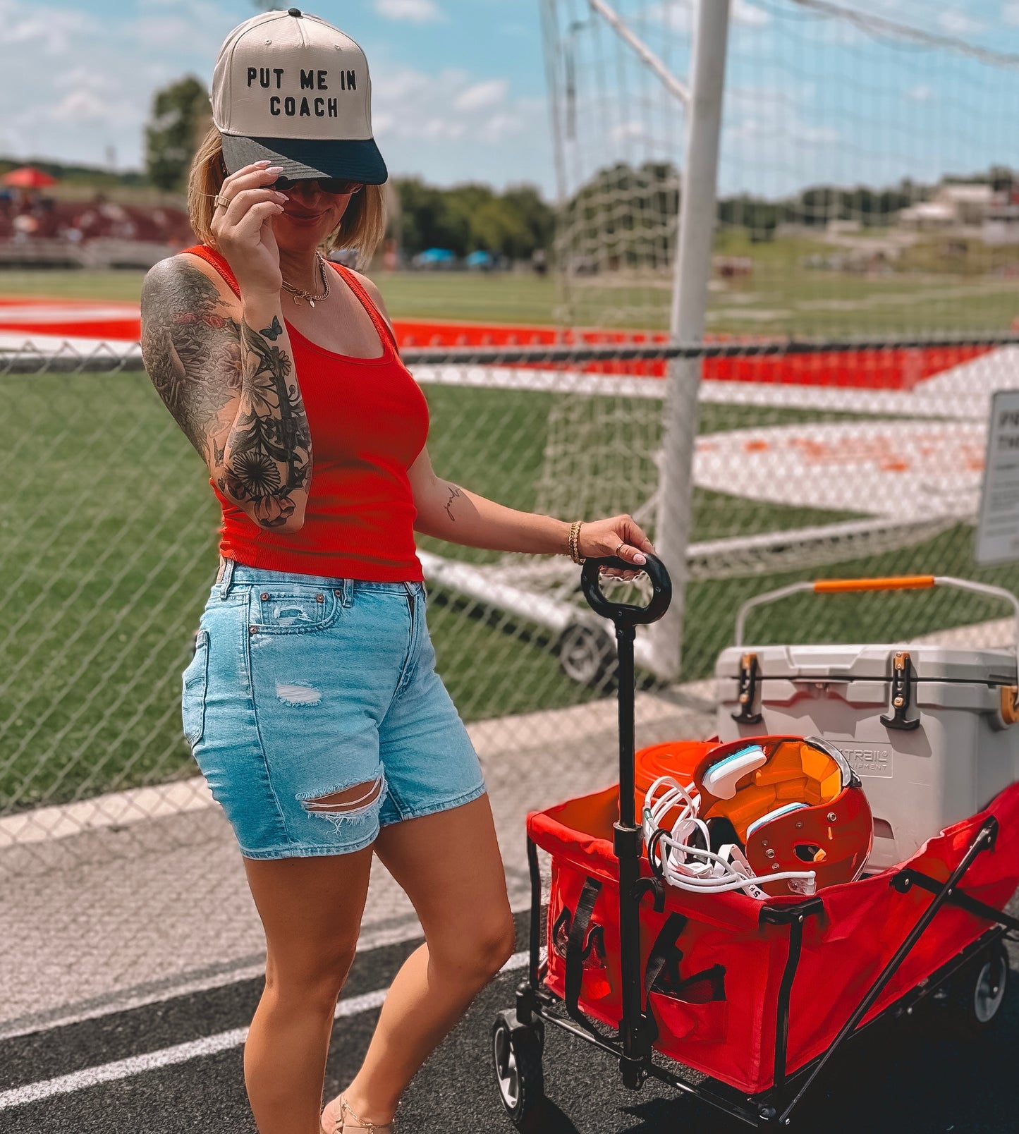 Put Me In Coach Cap