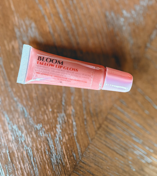 Bloom: Tallow Lip Gloss