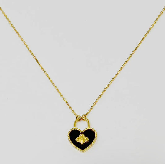 Bee Heartful Necklace