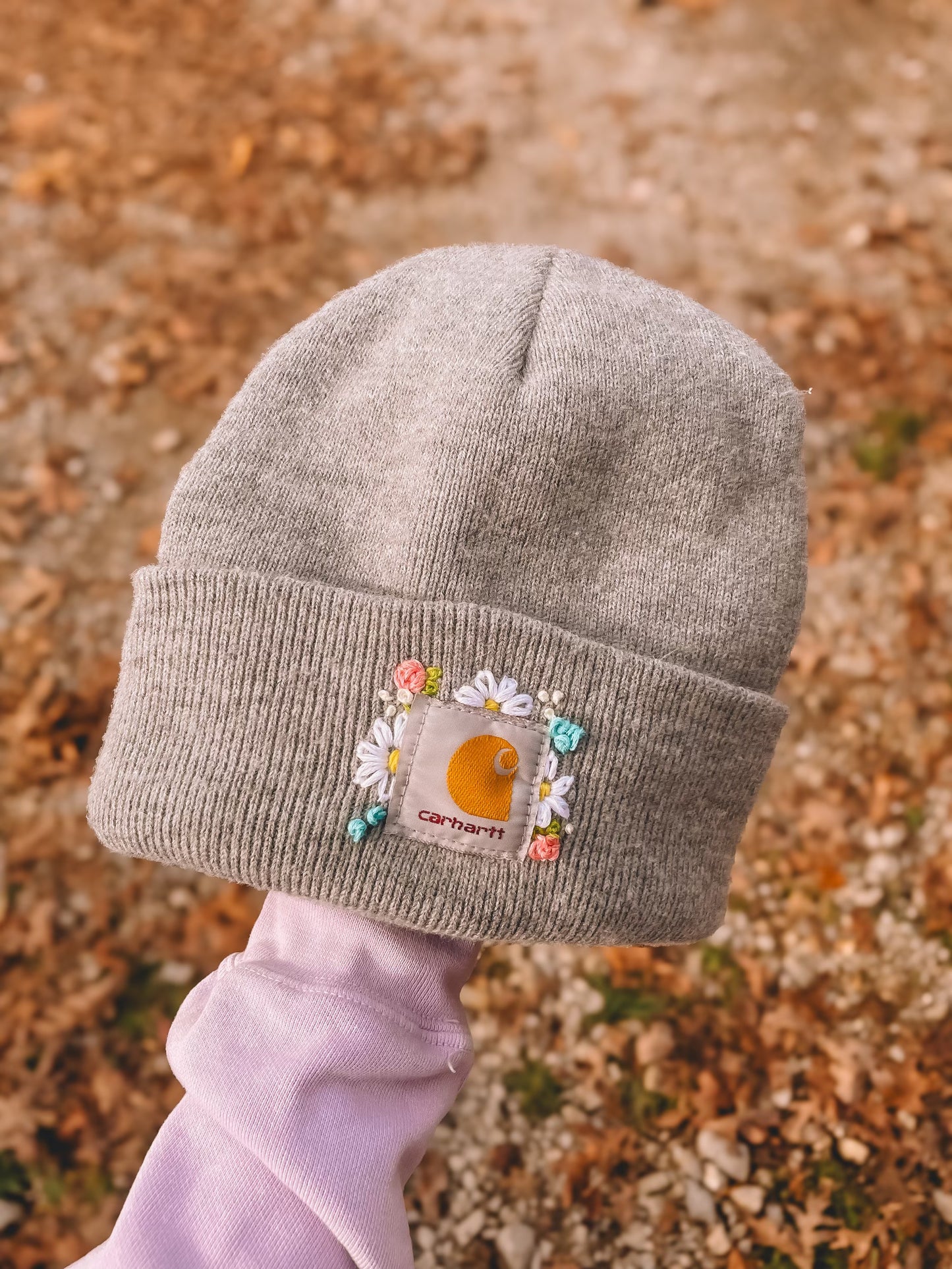 Embroidered Beanie