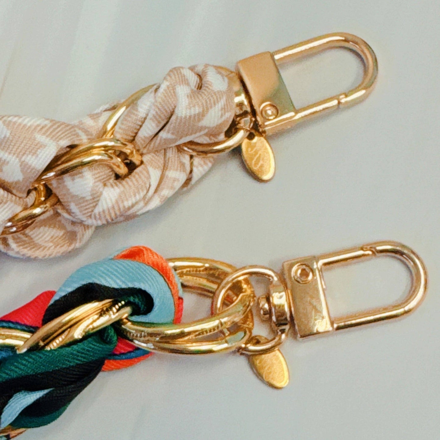 Braided Bag Scarf